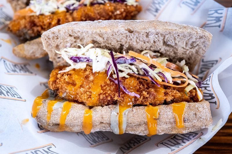 Zupas grilled chicken sandwich