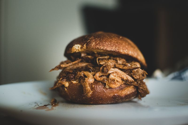 Zupas pulled pork sandwich